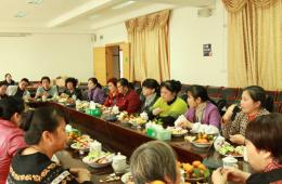 我院举行2012年退休职工新春茶话会