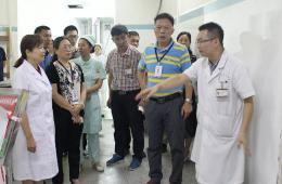 市工人医院开展“创卫”工作大检查 进一步改善就医环环境