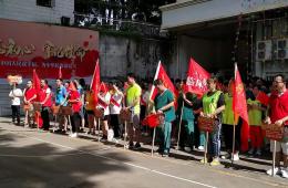 【力拼比赛 力争上游】我院举办庆“七一”拔河赛