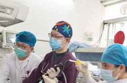 精益求精再创新-我院首次以软式支气管镜成功取出气管异物