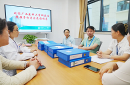 广西医科大学研究生院专家组到我院开展研究生培养基地评估及教学检查工作